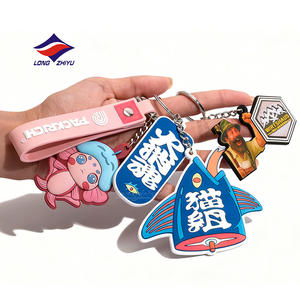 Longzhiyu, prix d'usine depuis 20 ans, porte-clés de <span class=keywords><strong>voiture</strong></span> personnalisé, porte-clés personnalisé avec logo, porte-clés en caoutchouc, llaveros - Product Image 1