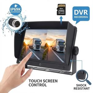 Melia - Monitor DVR con Pantalla Táctil Digital de 9 Pulgadas y 1080P, Cámara de Reversa AHD, Sistema de Grabación en Bucle para Pulverizador Autopropulsado - Product Image 2