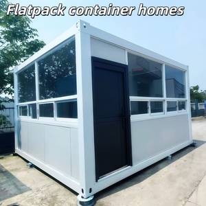 Venta Directa <span class=keywords><strong>de</strong></span> <span class=keywords><strong>Mini</strong></span> Casa Móvil Prefabricada Desmontable, Estructura <span class=keywords><strong>de</strong></span> Acero, Casa Contenedor Prefabricada en Paquete Plano - Product Image 1