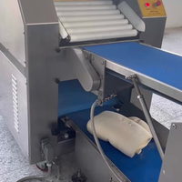 Machine à presser la pâte entièrement automatique, machine à étaler la pâte à pâtes commerciale