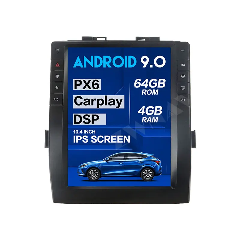 Tesla Android 9.0 64GB Xe GPS Navigation Cho Toyota Alphard 30 S Vellfire 2015 + Stereo HeadUnit Đa Phương Tiện Máy Nghe Nhạc tự Động Đài Phát Thanh Dsp