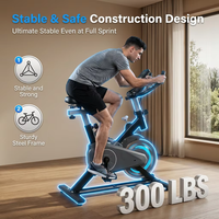Cadeau de Noël Spinning Bike Home Direct-Contact Resistance Spinning Vélos d'exercice à vendre