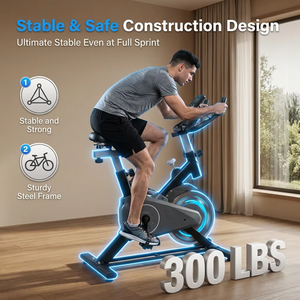 Cadeau de Noël <span class=keywords><strong>Spinning</strong></span> Bike Home Direct-Contact Resistance <span class=keywords><strong>Spinning</strong></span> Vélos d'exercice à vendre - Product Image 3