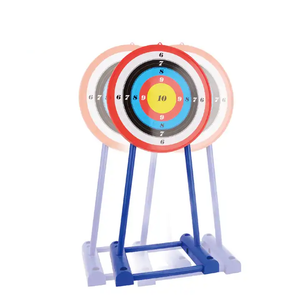 Ventas al por mayor de juguetes de <span class=keywords><strong>tirachinas</strong></span> de ballesta de 90cm de altura para niños y flecha con juego de objetivo de tiro equipo móvil eléctrico de arco de tiro con arco - Product Image 4