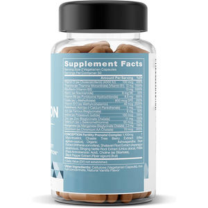 Concepto de etiqueta privada OEM ODM para sus suplementos de fertilidad cápsulas de fertilidad de equilibrio para mujeres - Product Image 2