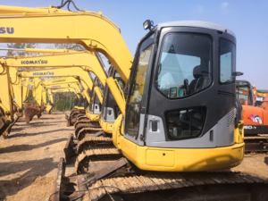 Excavatrice Komatsu PC78 d'occasion de 7 tonnes, modèle 2022, moteur neuf en stock à vendre à Hefei avec inspection vidéo et sonore - Product Image 2