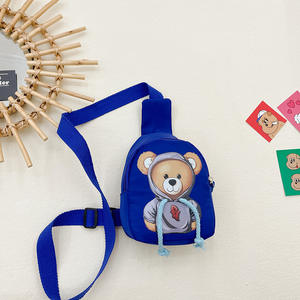 กระเป๋าคาดหน้าอกลายการ์ตูนสำหรับ<span class=keywords><strong>เด็ก</strong></span>กระเป๋าเป้ใบเล็กลายหมีน้อยสำหรับ<span class=keywords><strong>เด็ก</strong></span>ผู้ชายและเด็กผู้หญิง - Product Image 2