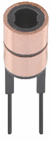 Support de balais de charbon pour anneau collecteur (dimensions : 15*7.2*8.9/80*9.8*23*37.6 X 2 anneaux), pour assemblages de collecteurs à anneaux.