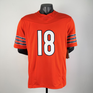 Camiseta Deportiva Personalizada de Fútbol Americano, Transpirable, con Estampado Sublimado, de Secado Rápido, para Hombre, Adulto, Manga Corta, Estilo Béisbol - Product Image 3