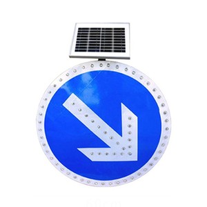 Luz de Señalización LED Solar Daimei, Señal de Parada de Emergencia, <span class=keywords><strong>Flecha</strong></span> de Aluminio para <span class=keywords><strong>Salida</strong></span> de Emergencia - Product Image 2