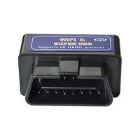 Lector de Códigos Pequeño y Ligero, Herramienta de Escaneo Mini ELM 327, Analizador de Motor Wifi OBD II V1.5, Certificado CE/RoHS/FCC