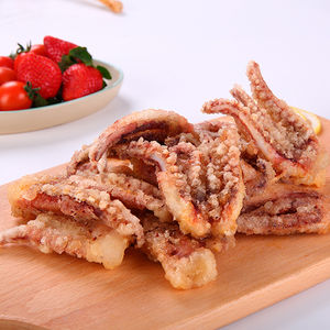 بيع بالجملة 1-حبار مجمد (كالاماري) طعام ياباني مقلي لذيذ قابل للتخصيص تعبئة للجسم شيامن شركة أطعمة شرق المحيط المحدودة. - Product Image 1