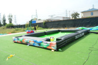 WINSUN Jeu de billard gonflable en PVC pour piscine, avec souffleur inclus, modèle de football pour parcs de jeux, en promotion