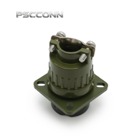 PSCCONN Kelas Industri Y2M-2TK Y2M-2ZJ Y2M-2TJ Y2M-2ZK, Konektor Bundar Bayonet 2 Pin Y2M, Set Steker & Soket Penerbangan