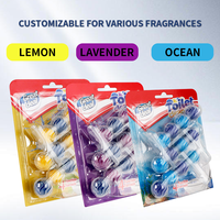 Nettoyant WC jetable écologique Ocean, désodorisant naturel longue durée, éliminateur d'odeurs, à suspendre dans les toilettes