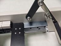 Barra de Apoyo para Pies de Madera de Roble con Acabado Pintado en Blanco de Alta Calidad para Pilates Reformer, Entrenamiento de Fuerza del Core para Uso en Estudio