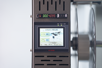 Machine d'étiquetage semi-automatique d'angle anti-effraction pour boîtes, applicateur d'étiquettes inviolables 35-60 boîtes/min