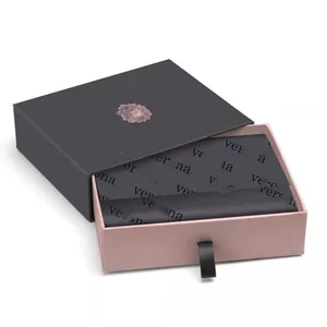 OVO Printing Custom Luxury Hard rigida scatola per cassetti in cartone confezione regalo scatola di carta scorrevole per uomo