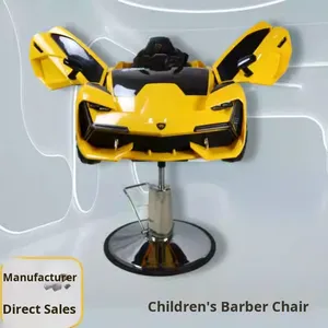 Chaise de salon de coiffure électrique en plastique pour enfants avec musique, design minimaliste moderne, base de siège confortable pour enfants - Product Image 2
