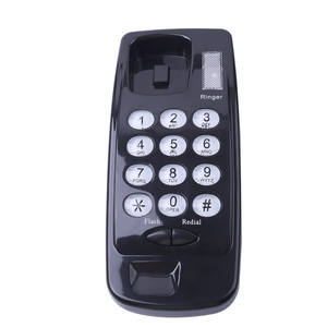 Teléfono Teléfonos de línea terrestre con botones grandes para personas mayores Teclado transparente - Product Image 5