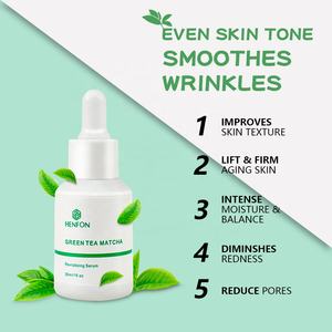 Offre Spéciale soins de la peau pur thé vert Matcha collagène sérum rétrécit les Pores réparation de la peau visage vitamine C vitamine E sérum soins de la peau - Product Image 2