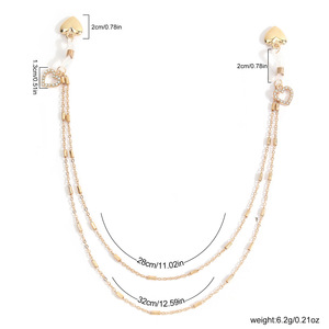 Pinzas para Pezones Sexys Sin Perforación, Anillos para Pezones con Personalidad, Cadenas para Pezones para Mujeres, Joyería Erótica - Product Image 5