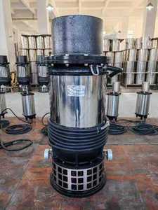 Bomba de Agua Sumergible de Acero Inoxidable de Alta Capacidad, Gran Caudal y Baja Presión, Trifásica, para Acuicultura, Estanques de Peces y Camarones - Product Image 6