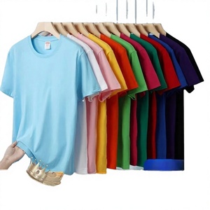 Camiseta de Verano 100% Algodón, Efecto Seda, con Logotipo Personalizado, Impresión Serigráfica, Secado Rápido, Manga Corta, Ropa Casual de Trabajo para Hombre - Product Image 1