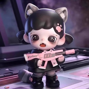 Auténtica figura <span class=keywords><strong>de</strong></span> caja ciega <span class=keywords><strong>de</strong></span> PVC TNT Zoraa serie 'I Am the Big Boss' Linda moda chica congelada juguete muñeca ornamento regalo misterioso - Product Image 4