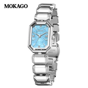 Reloj <span class=keywords><strong>Mohe</strong></span> Gao para Mujer, Estilo Rectangular, de Lujo Ligero y Refinado, con Movimiento de Cuarzo, Alta Estética, Resistente al Agua 30M - Product Image 5