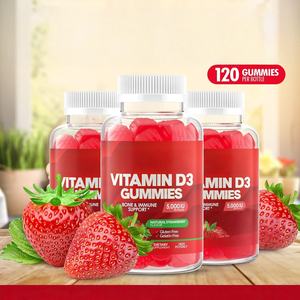 Gomitas de Vitamina D3 de Marca Privada OEM/ODM, Gomitas de Vitamina Bajo en Azúcar, Apoyo para la Salud Ósea y las Articulaciones - Product Image 4