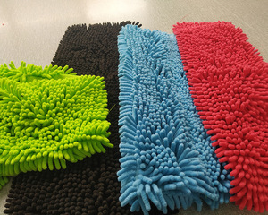 Tissu en microfibre chenille polyester à poils longs, haute absorption, pour serpillière, vente en gros - Product Image 6