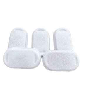 Cartouches filtrantes pour fontaine à eau pour animaux de compagnie, élément en éponge rectangulaire, charbon actif de 2.99x1.69 pouces, pour mangeoires d'eau pour chiens et chats - Product Image 2