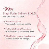 Huile faciale au PDRN de saumon avec logo personnalisé, anti-âge, raffermissante, à la niacinamide, sérum à l'ADN de saumon PDRN