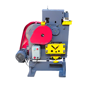 QA32-8B CHANGLAI Machine de découpe et de poinçonnage pneumatique de haute qualité pour profilés en acier et cornières, pour la fabrication de structures métalliques - Product Image 1