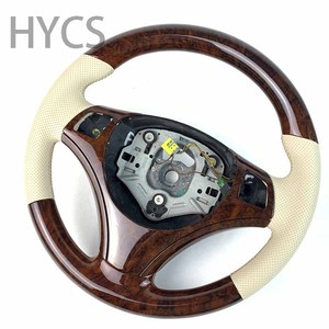 Accesorios de Interior de coche volante de grano de madera de caoba para <span class=keywords><strong>BMW</strong></span> 2005-2012 3 Series 325i <span class=keywords><strong>320</strong></span> M3 <span class=keywords><strong>E30</strong></span> E91 E92 E90 E89 E93 M3 - Product Image 5