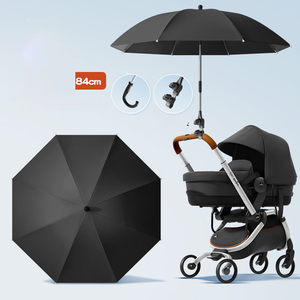 DD4042 Pratique Léger Clip-On Réglable Direction Parapluie Universel Bébé Poussette Poussette Parapluie Attachement pour Soleil - Product Image 2