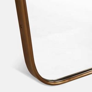 <span class=keywords><strong>Miroir</strong></span> intelligent étanche personnalisé à motif symétrique irrégulier <span class=keywords><strong>Miroir</strong></span> de salle de bain avec cadre en métal à bord étroit pour hôtels et villas - Product Image 5