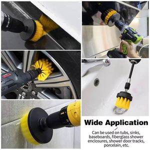 Electric for <b>Accessory</b> Set Cleaning Tool Kit Plastic Portable for <b>Floors</b> Tiles Bathrooms Kitchens - Product Image 4