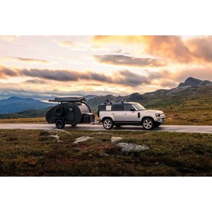 <span class=keywords><strong>Caravane</strong></span> Teardrop <span class=keywords><strong>Basecamp</strong></span> pour l'extérieur, prête à être expédiée - Cuisine à ouverture arrière, compacte, pour voyages tout-terrain - Product Image 4