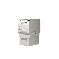 Enmane Toolless Cat6a Cat7 Cat8 RJ45 Connecteurs Keystone Modulaires Blindés en Alliage de Zinc pour Système de Câblage Réseau Ethernet