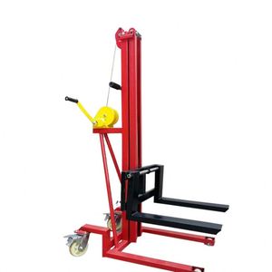 Mini Hand Stacker Wire Rope Winch Light Lift Truck <b>Manual</b> <b>Forklift</b> - Product Image 2