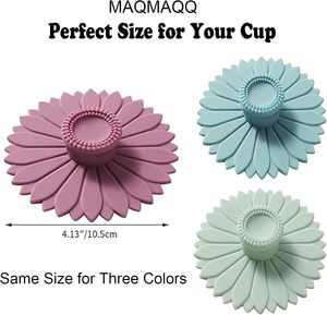 Silicone <b>Cup</b> Lid Glass Drink Cover Lid Anti-dust Coffee Mug Cover Reusable <b>Cup</b> Covers Suction Sale - Product Image 3
