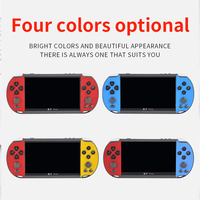 Console de jeu vidéo portable Factory X7 Plus, écran 5,1 pouces, lecteur de jeux rétro classique, joystick, cadeau d'anniversaire pour enfants