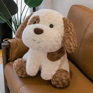 Chien tacheté <span class=keywords><strong>noir</strong></span> en peluche <span class=keywords><strong>Bichon</strong></span> frisé caniche carlin Husky Chihuahua Shiba Inu Bull Terrier peluche poupée oreiller pour enfants - Product Image 5