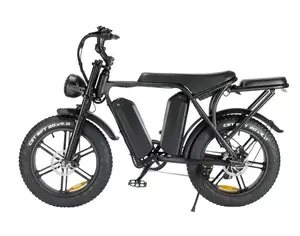 V8双电池版Ebike带后座Fatbike 500w