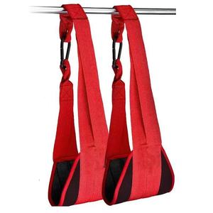 Barre de traction, Sangle, Ceinture abdominale, Entraînement suspendu, Soulevements de jambes, Support pour les bras, Bande de suspension fitness, Haute élasticité - Product Image 2