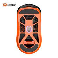 Souris de jeu Meetion Air GW24 8000 DPI ultra légère 62g, souris de jeu sans fil rechargeable à 3 modes