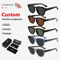 CONCHEN Lunettes de soleil polarisées pour femmes, monture carrée TR90, logo personnalisé, tendance, luxe, lunettes de soleil en acétate de haute qualité, fabriquées à la main