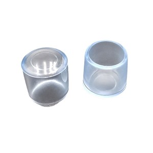 Almohadillas de protección transparentes de PVC para patas, cubiertas redondas para pies, almohadillas antiarañazos para muebles, mesas, sillas, percheros y colgadores. - Product Image 4